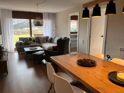 Plano de Fantástico apartamento con vistas en Esterri