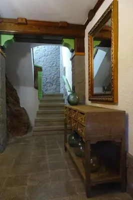 Plano de Casa acogedora con barbacoa
