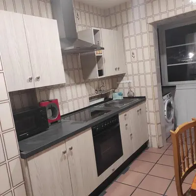 Una cocina o zona de cocina en Apartamento Amezti