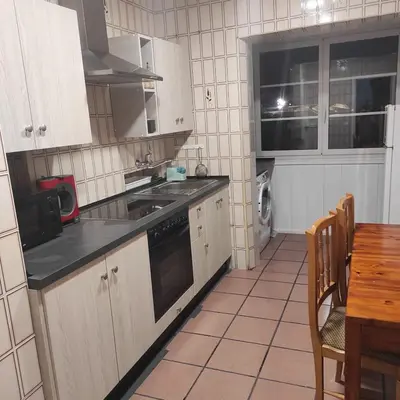 Una cocina o zona de cocina en Apartamento Amezti