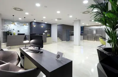 Zona de estar de Exe Zaragoza WTC