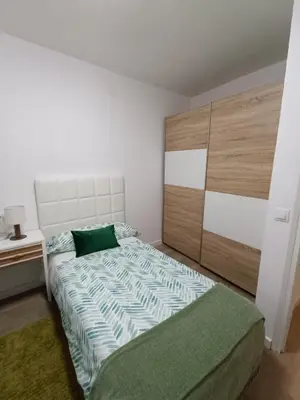 Cama o camas de una habitación en APARTAMENTO ESTEL