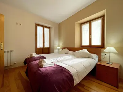 Cama o camas de una habitación en Casa Ederra