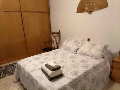 Cama o camas de una habitación en Casa Aymerich