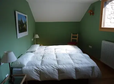 Cama o camas de una habitación en CHECK-IN CASAS Borda Blaner