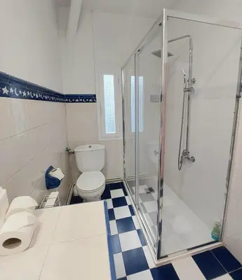 Un baño de Acogedor apartamento en Zaragoza