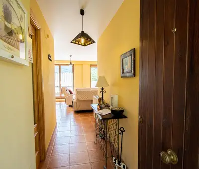 Zona de estar de Casa nora villanua