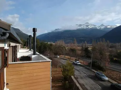 Vista general de una montaña o vista desde el apartamento