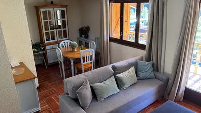 Zona de estar de Casa Tere Panticosa