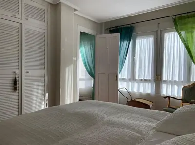 Cama o camas de una habitación en Atico lira