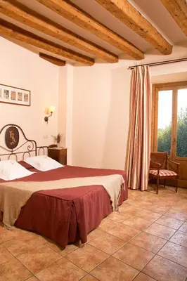 Cama o camas de una habitación en Hotel Andria