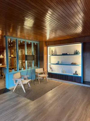 Zona de estar de Estudio en Baqueira con piscina y parking