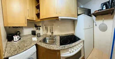 Una cocina o zona de cocina en Apartamento Lozano