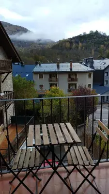 Vista general de una montaña o vista desde el apartamento