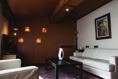 Zona de estar de Hotel Ríos
