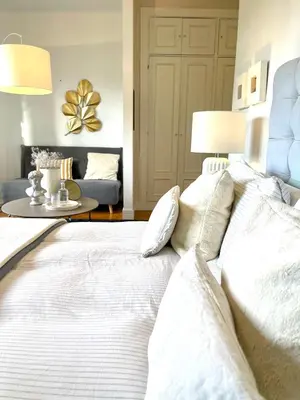 Cama o camas de una habitación en Estilosa casa golf suites