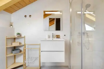 Un baño de Duplex Campodios Villanua