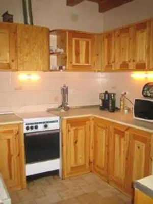 Una cocina o zona de cocina en Casa Arties