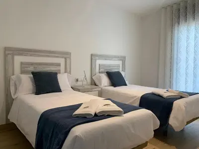 Cama o camas de una habitación en Ca La Rosalia Arbeca