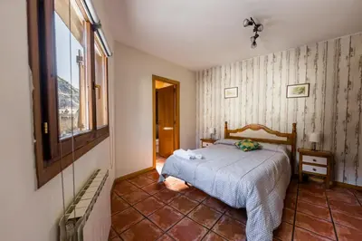 Cama o camas de una habitación en Casa Samarra