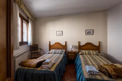 Cama o camas de una habitación en Casa Samarra