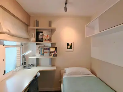 Cama o camas de una habitación en La Elegancia del Centro by Alogest