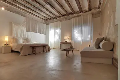 Cama o camas de una habitación en Hotel Avenida