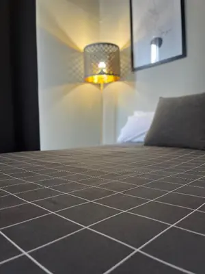 Cama o camas de una habitación en LA CASA CONTENEDOR
