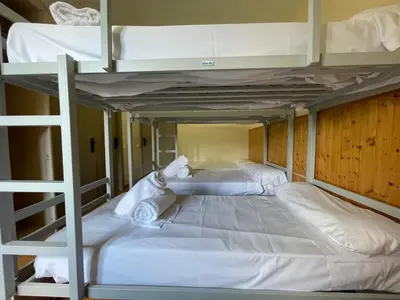 Cama o camas de una habitación en Hotel Taüll