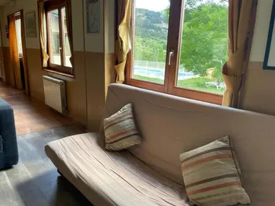 Zona de estar de Hotel Taüll
