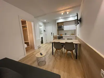 Una cocina o zona de cocina en Apartamentos La Solana