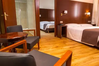 Cama o camas de una habitación en Ramon Berenguer IV