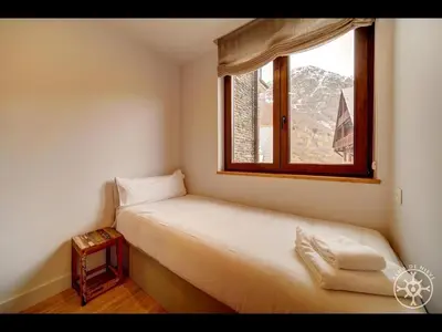 Cama o camas de una habitación en SANTA MARGALIDA de Alma de Nieve