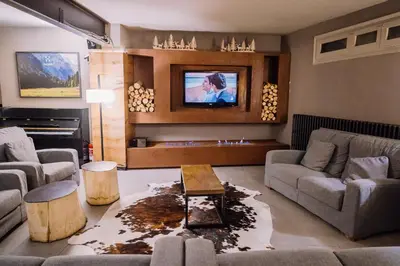 Zona de estar de Riu Nere Mountain Hotel
