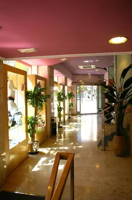 El vestíbulo o zona de recepción de Hotel Gran Via