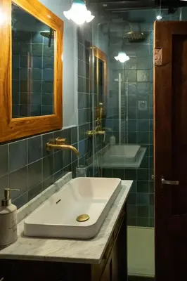 Un baño de Casa rural Casa Bernat
