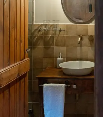 Un baño de Casa rural Casa Bernat