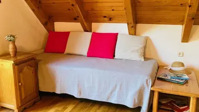 Cama o camas de una habitación en Allotjament SV