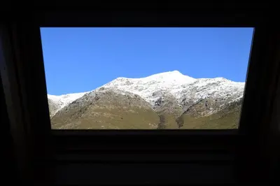 Vista general de una montaña o vista desde el apartamento