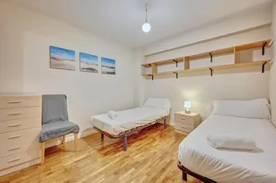 Cama o camas de una habitación en Jarauta 50 by Clabao