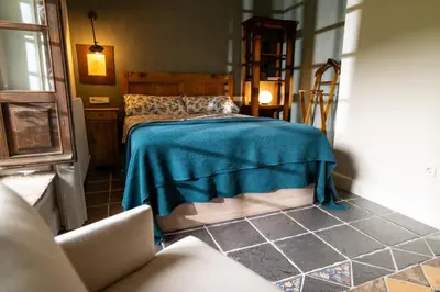 Cama o camas de una habitación en Casa María Berna