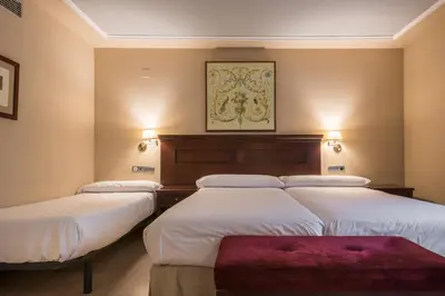 Cama o camas de una habitación en SNÖ Villa de Sallent 4