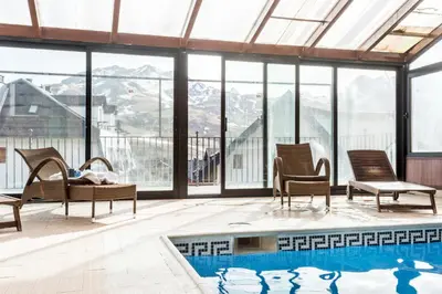 Piscina en o cerca de SNÖ Villa de Sallent 4