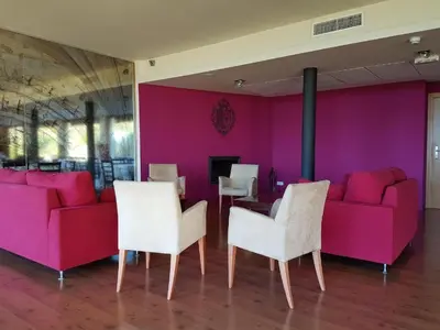 Zona de estar de Hotel Alda Triskel