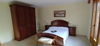 Cama o camas de una habitación en Mas de la Vall del Frare
