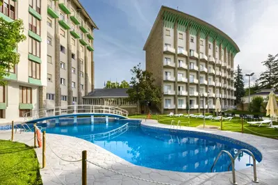 Piscina en o cerca de Gran Hotel de Jaca