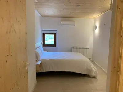 Cama o camas de una habitación en Masoveria la Boba