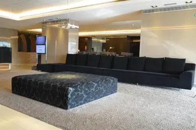Zona de estar de Hotel Zenit Pamplona