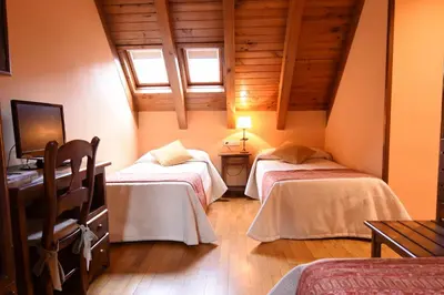 Cama o camas de una habitación en ETH Pomer