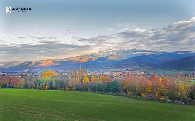 Paisaje cerca de este hotel
